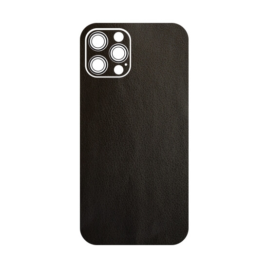 SkinX Leather Black Back Without Logo