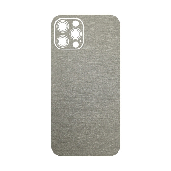SkinX Brushed Silver Back Without Logo