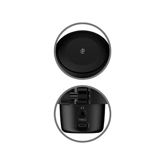 HyperX DuoCast Mic Black