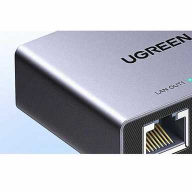 Ugreen Gigabit Ethernet Splitter 45311 Grey