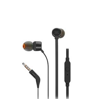 JBL T110 Earphone In Ear Red