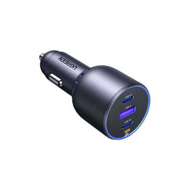 Ugreen 75W 3-Port Fast Car Charger 35024 Grey