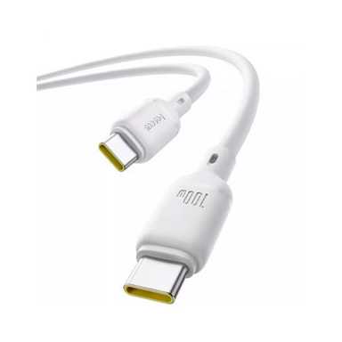 Baseus Silky Series Fast Charging Cable Type-C to Type-C 100W 1m P10377704213-00 Moon White