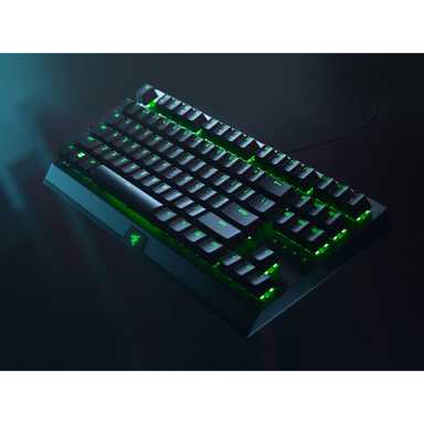 Razer Gaming Keyboard BlackWidow V3 Tenkeyless 94Key Green Switch RZ03-03490100-R3M1 Black