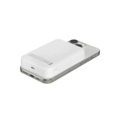 Belkin Magnetic Wireless Power Bank Qi2 15W 10000mAh With Stand BPD008BTWH White