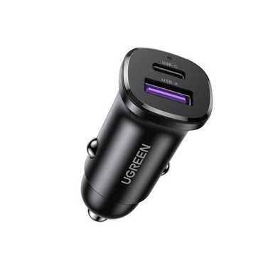 Ugreen 30W USB Type-C Car Charger 25845 Black
