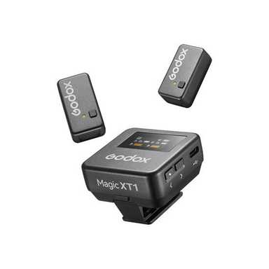 Godox 2.4GHz Wireless Microphone System Magic XT1 Black