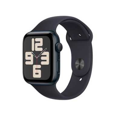 Apple Watch Series SE 2 GPS 2023 44mm Midnight Aluminum Case With Midnight SB MRE93 M/L