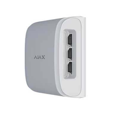 Ajax DualCurtain Outdoor Jeweller White