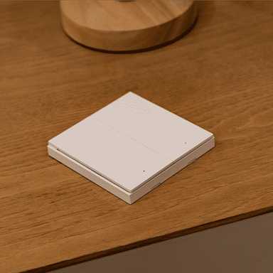 Aqara Wireless Switch H1 Double Rocker White