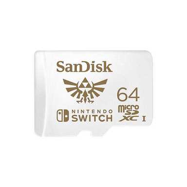 SanDisk Licensed Memory Cards For Nintendo Switch 64GB