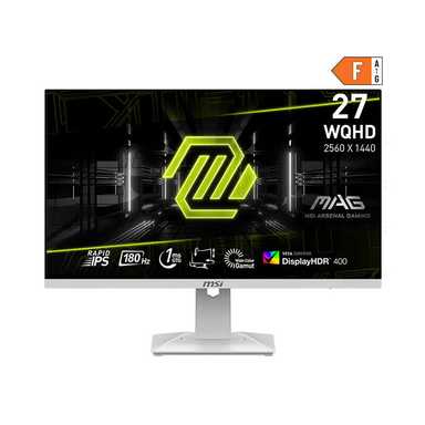 MSI Gaming Monitor 27 MAG 274QRFW 9S6-3CC29H-246 White