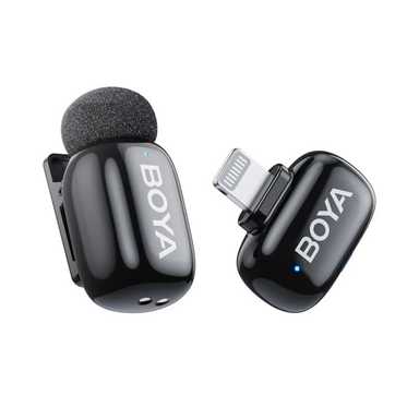 BOYA Mini 16 Ultracompact 2.4GHz Wireless Microphone System Black