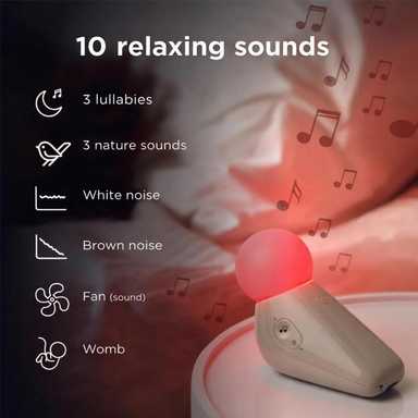 Motorola S1 Nightlight & Sound Soother White
