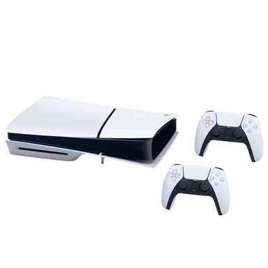Sony PlayStation PS5 Slim 1TB With 2 Controllers EU White