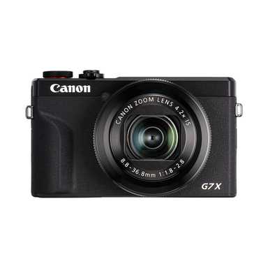 Canon PowerShot G7 X Mark III Black