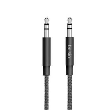 Belkin Metallic AUX Cable 1.2m AV10164bt04 Black