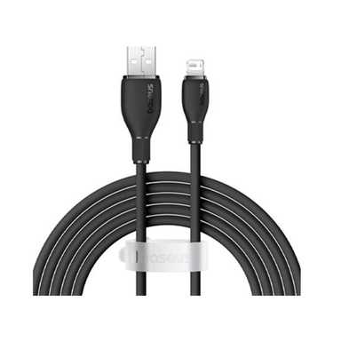 Baseus Pudding Series Fast Charging Cable USB to Lightning 2.4A 1.2m P10355700111-B1 Cluster Black