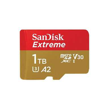 SanDisk 1TB Extreme MicroSD/HC UHS-I Card 190MB/S Class 10 SDSQXAV-1T00-GN6MN
