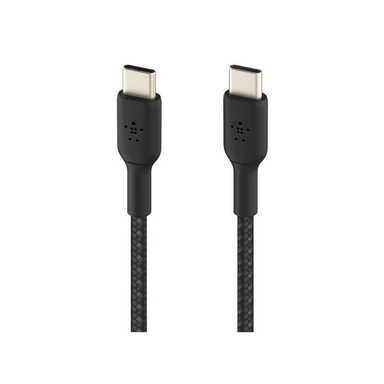 Belkin BoostCharge USB-C to USB-C Braided Cable 0.15M CAB004bt0MBK Black