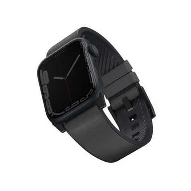Uniq Straden Waterproof Leather Hybrid Apple Watch Strap 45/44/42Mm Brown
