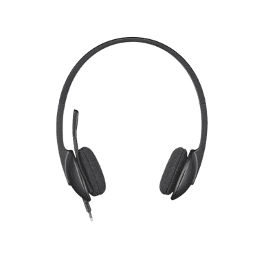 Logitech Corded Stereo Headset H340 Black