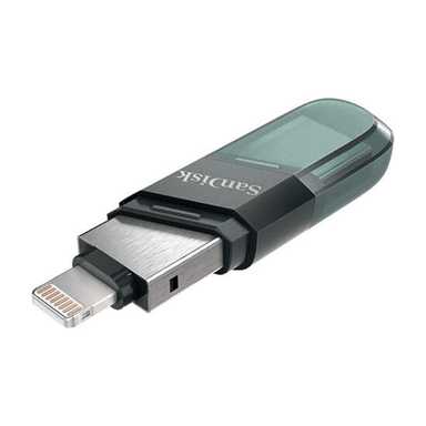 SanDisk iXpand Flash Drive Flip 64GB Type A+Lightning SDIX90N-064G-GN6NN Green