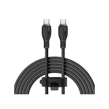 Baseus Pudding Series Fast Charging Cable Type-C to Type-C 100W 1.2m P10355702111-B1 Cluster Black