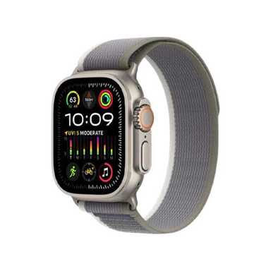 Apple Watch Ultra 2 49mm Titanium Green/Grey Trail Loop MRF43 M/L