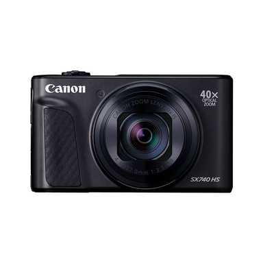 Canon PowerShot SX740 HS Digital Camera 2955C051AC Black