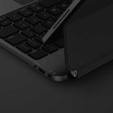 Uniq Venno Pro Magnetic Smart Keyboard Folio Apple iPad 11th Gen Graphite Black