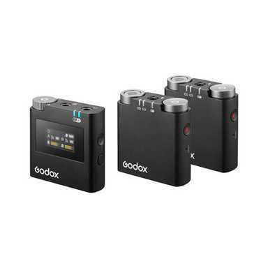 Godox 2.4GHz Wireless Microphone System Virso M2 Black