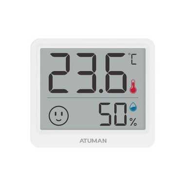 Xiaomi Atuman TH mini Temperature and Humidity Clock White