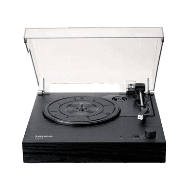 Lenco LS-15 Turntable with AT-3600 and Bluetooth in out Black