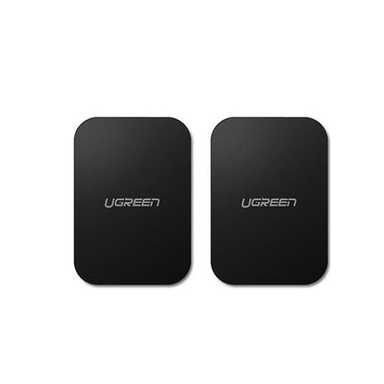 Ugreen Rectangular Metal Plate for Magnetic Phone Stand 2 Pack 50869 Black