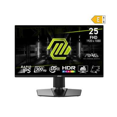 MSI Gaming Monitor 25 MAG 255PXF 9S6-3BC24M-064 Black