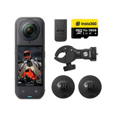 Insta360 X5 Motorcycle Bundle Black