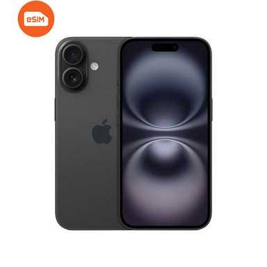 Apple iPhone 16 e-SIM Only | 128GB Black